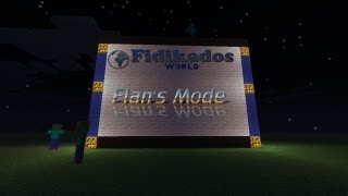 Flans Mod  Flugzeuge Fahrzeuge und Waffen  Minecraft 125 Mod Tutorial  Fidikadosworld [upl. by Pratte861]