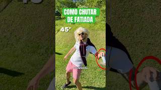 COMO DAR A FATIADA 🔥 futebol fatiada menzinho tutorial bera [upl. by Adelina]