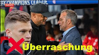 Hansi Flick VEREINBART SICH MIT VINCENT KOMPANY ÜBER DEN TRANSFER VON KIMMICH [upl. by Netsrek]