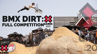 BMX Dirt FULL COMPETITION  X Games 2021 [upl. by Anitsenre]