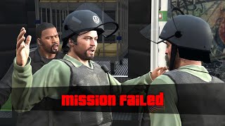 Mission Failed  The Big Score  GTA 5 [upl. by Armyn]