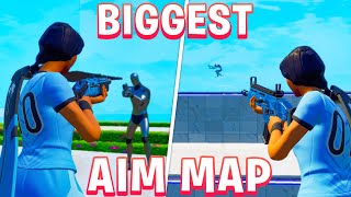 Biggest Aim Map in Fortnite Season 5 [upl. by Anehta635]