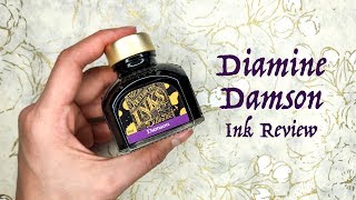 Diamine Damson Review [upl. by Sacken]