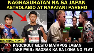 Astrolabio At Nakatani Nagkasukatan Na Pareho Knockout GustoJake Paul Pabagsakin Kalaban Ng Flat [upl. by Ariaes]