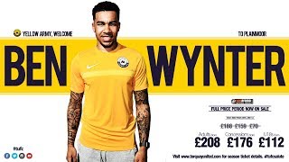 Official TUFC TV  Ben Wynter Signs 290618 [upl. by Reddy]