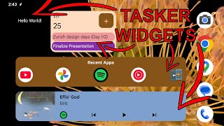 Tasker  Widgets v2  Totally Customizable Widgets on Your Home Screen [upl. by Sherrie]