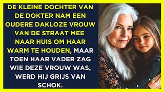 Het meisje bracht een oude dakloze vrouw naar huis om haar warm te houden Toen haar vader haar zag [upl. by Woodhead]