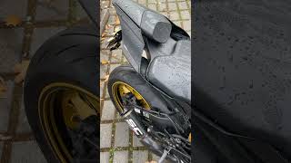 Yamaha R1 upgraded with gscarbotech parts • Tank sliders • Seat sliders motorcycle yamaha carbon [upl. by Harac]