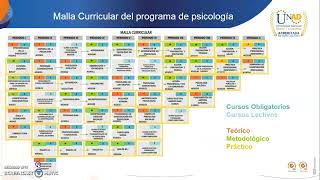 Malla Curricular Psicología UNAD [upl. by Tamiko]