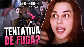 FUGITIVA É FLAGRADA TENTANDO FUGIR 🏃‍♀️  Aeroporto Área Restrita [upl. by Infeld]