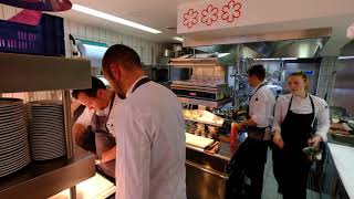 Busy Kitchen at 3 Michelin Star restaurant Atelier Munich  Germany [upl. by Sigfrid]