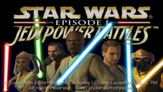 9 Star Wars Episode 1 Jedi Power Battles Playthrough PS1 No Commentary [upl. by Syd913]