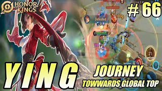 YING Jungler AssassinFighter Honor of Kings HOK  journey to the global top  Ranked  66 [upl. by Cima]