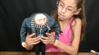 Despicable Me 2 Interactive Gru review  KidToyTesters [upl. by Vickey]