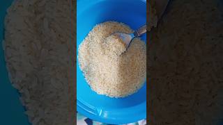 EATING Parboiled Rice😋🌾rawriceeatingasmr ricesatisfyingrawriceasmrasmreating asmrrawrice [upl. by Alver829]