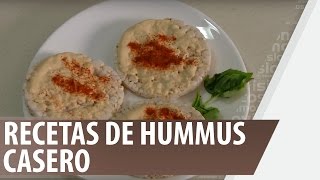 Receta de hummus casero [upl. by Pelpel405]