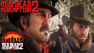 Arthur Monologue  Leviticus Cornwall train robbery intro cutscene  Red Dead 2 [upl. by Levania]