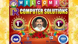 PR Computer Solutions 1st Anniversary Celebrations  Kadapaprcsvlogs [upl. by Yarw]