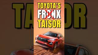 Taisor Toyotas Rebadged Fronx [upl. by Vacla]