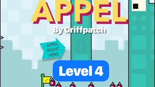 Appel Level 4 quotSlicedquot Speedrun [upl. by Olfe237]