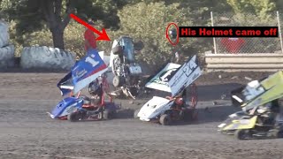 Worst Outlaw Kart Crashes Ever Compilation [upl. by Sadirah]