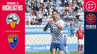 Resumen PrimeraFederación  CE Sabadell FC 11 CD Teruel  Jornada 31 Grupo 1 [upl. by Nnylyma]