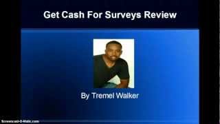 Get Cash For Surveys Scam Review [upl. by Rimma]