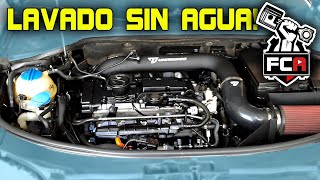 COMO LAVAR BIEN EL MOTOR DEL AUTO SIN AGUA QUEDA COMO NUEVO [upl. by Wasson]