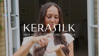 Isla Pedleys Style Guide Pairing Hair amp Fashion Trends  KERASILK [upl. by Huber]