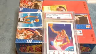 199192 Fleer Basketball 🏀 Box Opening Tons Of Jordan Cards [upl. by Lurlene]