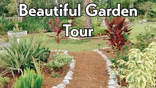 Summer Garden Tour In 2024 Meu Jardim Na Florida [upl. by Metts599]