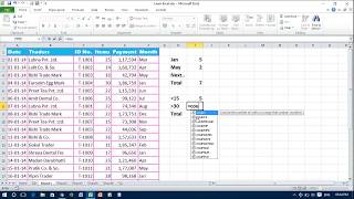 Use of COUNTIF with Multiple Criteria  Excel [upl. by Esihcoc]