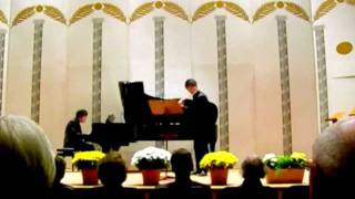 Max MeyerOlbersleben FantasieSonate Mov1 FluteCHENTingWei PianoPANYuTung [upl. by Anilatac]