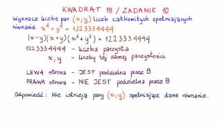 Olimpiada Matematyczna Juniorów  Kwadrat 1810 i 11 [upl. by Butch]