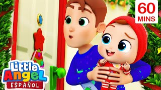 Feliz Navidad 🎄  Canciones Infantiles  Little Angel Español [upl. by Nelaf]