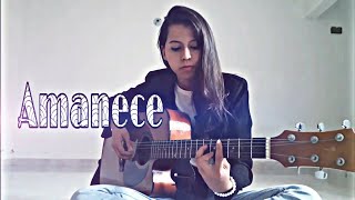 Amanece  Anuel tutorial Guitarra Cover [upl. by Llen]