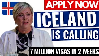 NEW ICELAND GOVERNMENT JOBS For Foreign Workers with Sponsorship IMMEDIATE HIRE Move with Family [upl. by Edijabab]