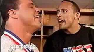 The Rock And Kurt Angle Speak about Royal Rumble 2002 [upl. by Naoma]