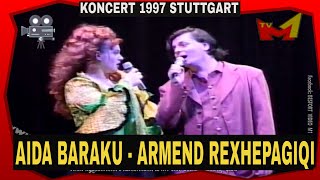 Aida Baraku amp Armend Rexhepagiqi 1997 Koncert ne Stuttgart Gjermani [upl. by Soulier542]