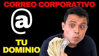 Como crear un correo institucional o corporativo gratis [upl. by Anala]