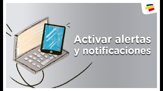 ¿Cómo activar alertas y notificaciones  Bancolombia [upl. by Layman]