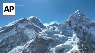 Highest camp on Mount Everest is littered with frozen garbage Sherpas say [upl. by Bonaparte745]