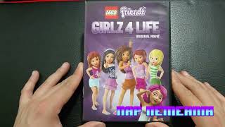 LEGO Friends Girlz 4 Life 2016 DVD Unboxing [upl. by Aleka410]