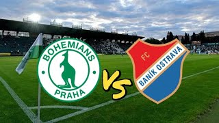 Bohemians Praha vs Baník Ostrava fortuna liga sestřih utkání 2024 [upl. by Ocirred55]