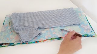 Einfacher kannst du kein Shirt nähen 🤩 Nähanleitung ohne Schnittmuster  Für Anfänger DIY [upl. by Asira867]