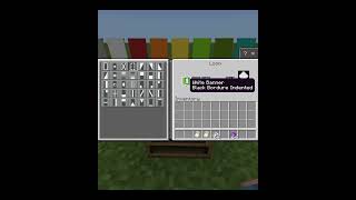 1Minute Minecraft Tutorials  Dragon Banner tutorial minecraft [upl. by Joann]