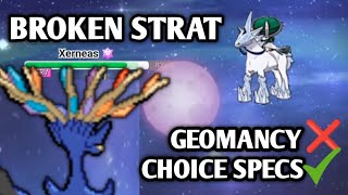 CHOICE SPECS XERNEAS IS EVEN MORE BROKEN THAN GEOMANCY  POKEMON SCARLET AND VIOLET [upl. by Arihsat]