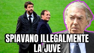 SCANDALO INTERCETTAZIONI SPIAVANO ILLEGALMENTE LA JUVE [upl. by Anived]