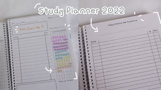 Study Planner 2022 Completo Imprimible y digital [upl. by Neevan494]