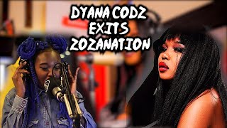 DYANA CODZ EXITS ZOZA NATION  Findout why [upl. by Aikenat]